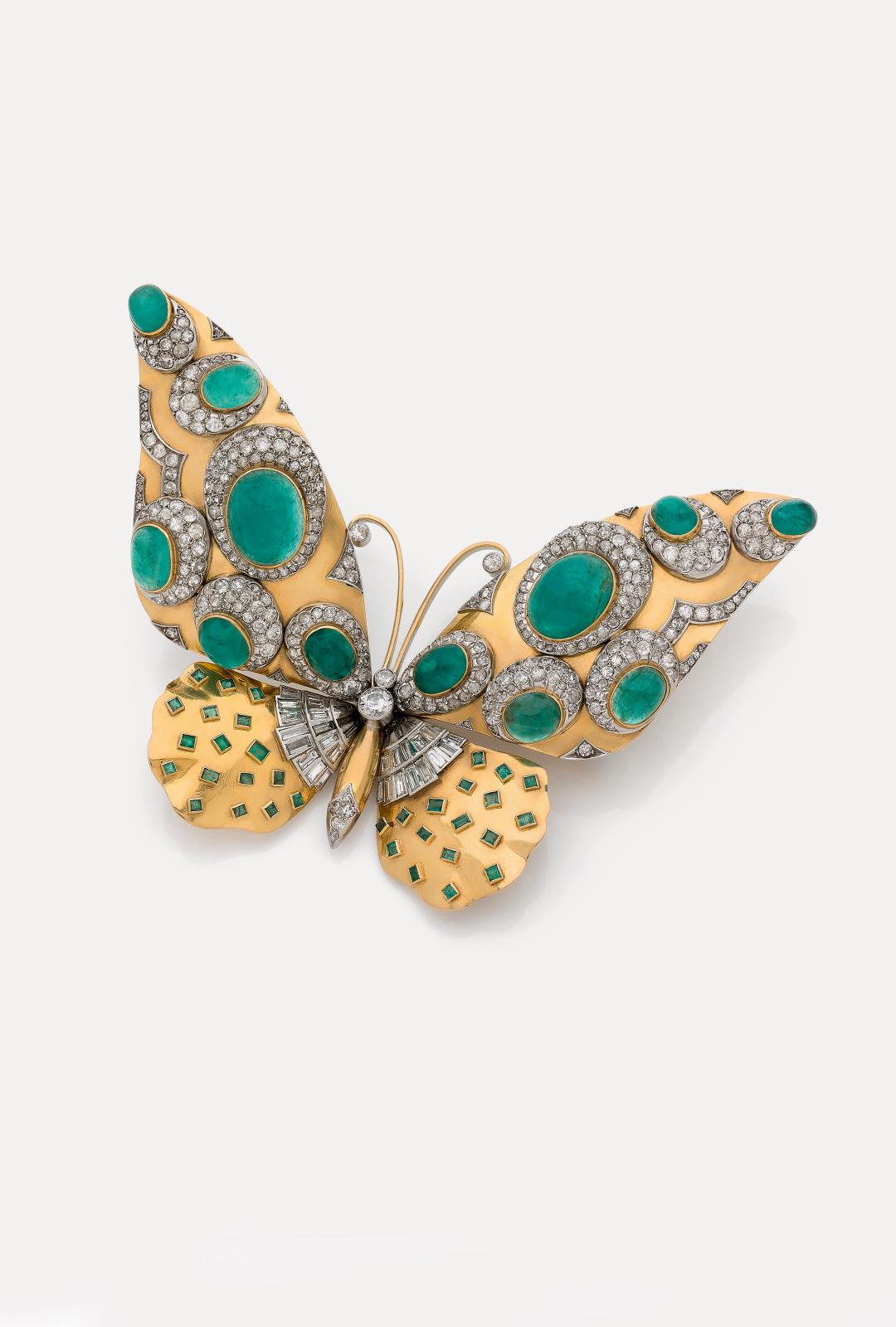 A Butterfly Brooch Flying High