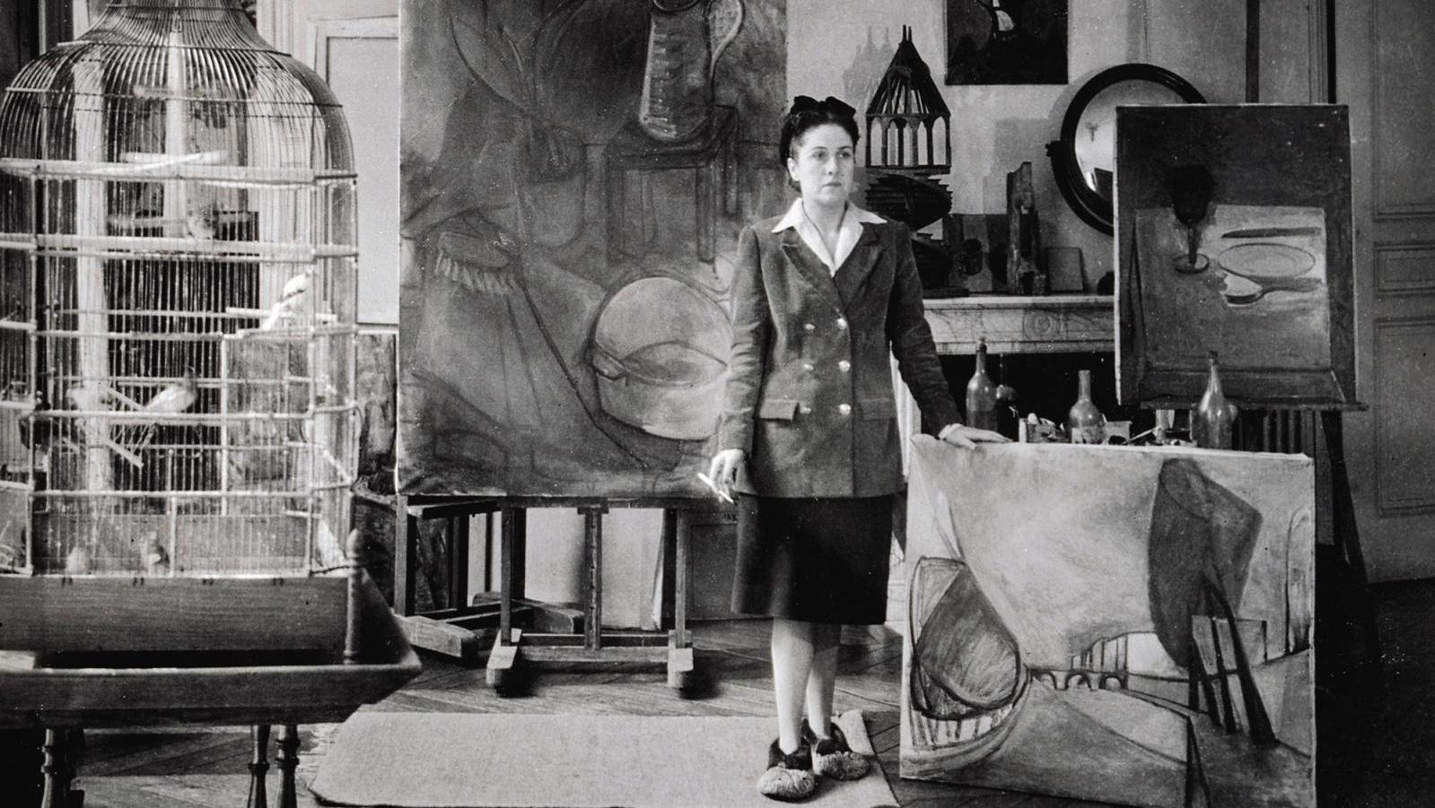 Brassaï (1899-1984), Dora Maar in Her Studio, Rue de Savoie, 1943, gelatine silver... Dora Maar, the Hidden Woman