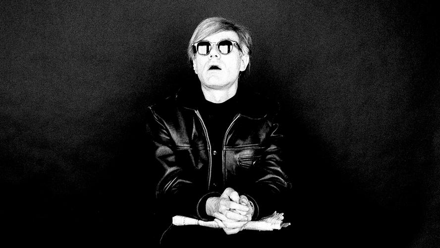 Jerry Schatzberg (né en 1927), Andy Warhol, 1966, tirage argentique, 38 x 38 cm.... Jerry Schatzberg au domaine départemental de Chamarande