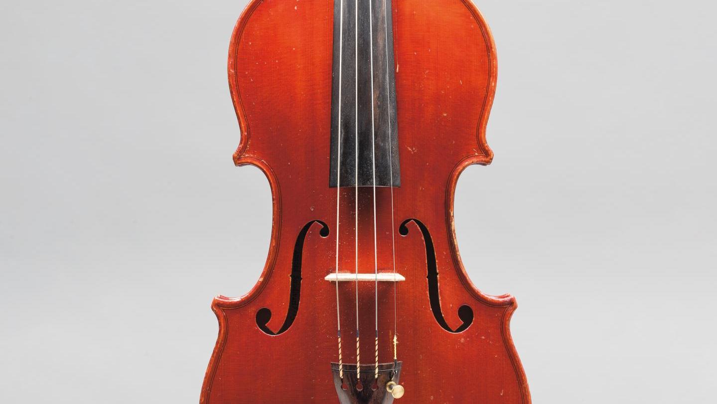 Annibal Fagnola (1866-1939), violon, fait à Turin en 1929, selon un modèle de Jean-Batiste... Grands solistes des lutheries italienne et française