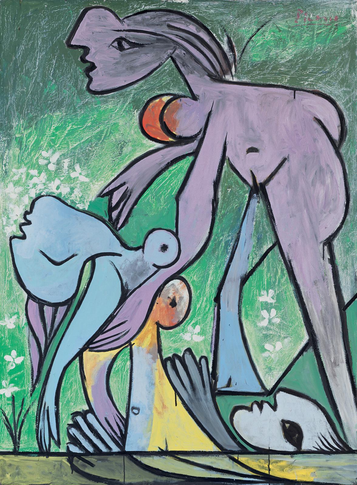 Pablo Picasso (1881-1973), Le Sauvetage, 1932, huile sur toile, 130 x 97,5 cm, fondation Beyeler, Riehen/Bâle, collection Beyeler. 