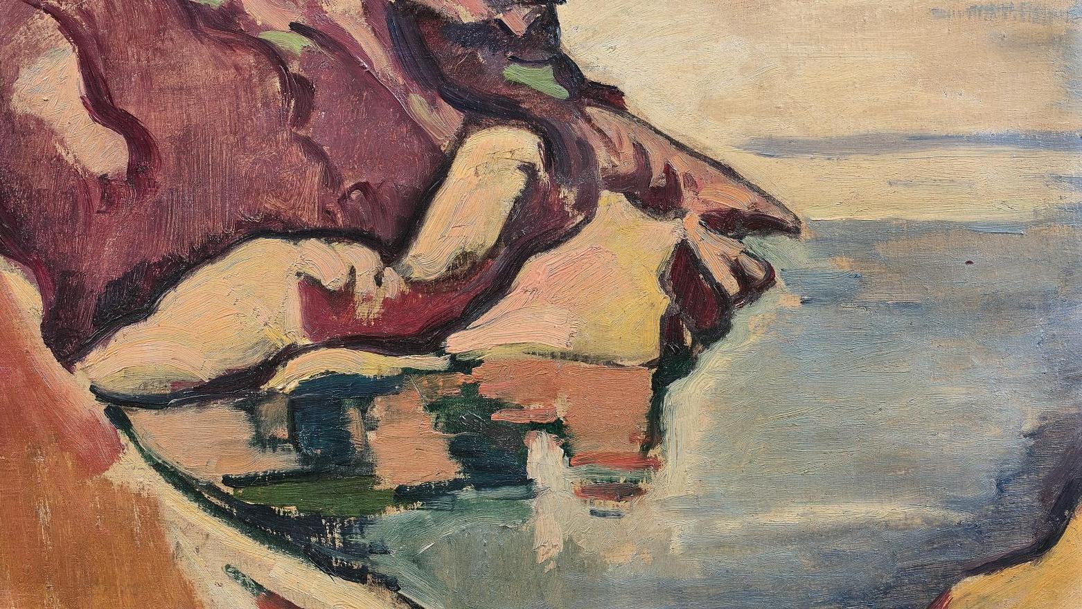 Émile Othon Friesz (1879-1949), La Baie du Bec de l’aigle, Toulon, 1907, huile sur... Friesz à La Ciotat, une période charnière