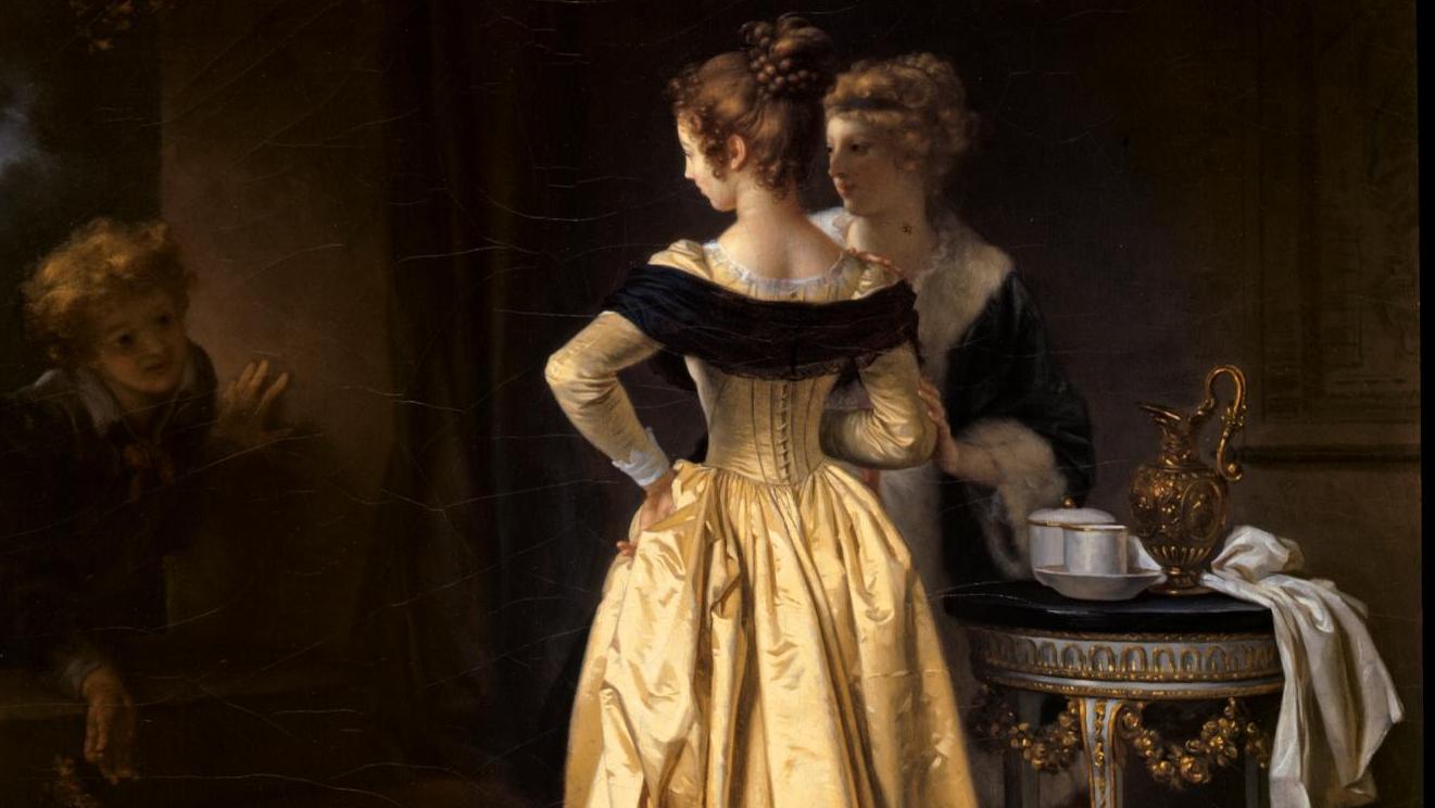 Jean-Honoré Fragonard (1732-1806) and Marguerite Gérard (1761-1837), «Le Bouquet»,... Grasse’s Stolen Kisses
