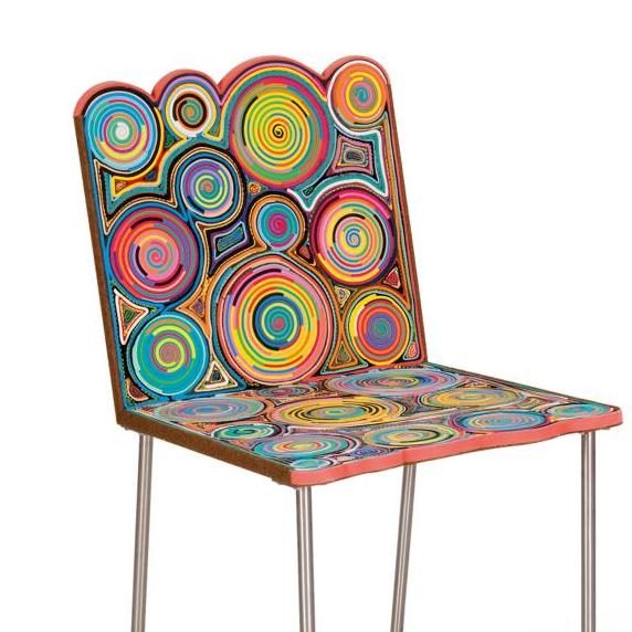 Une chaise écoresponsable aux couleurs du Brésil - Zoom