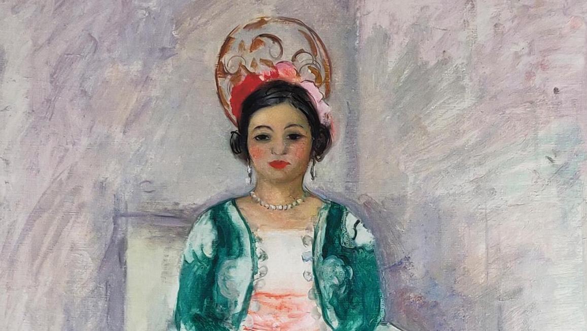 Henri Lebasque (1865-1937), Portrait de Rosine en Andalouse, 1930, huile sur toile,... Lebasque sur un air d’opéra