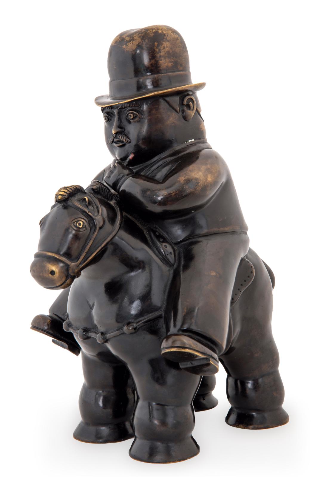 Le bronze équestre selon Botero