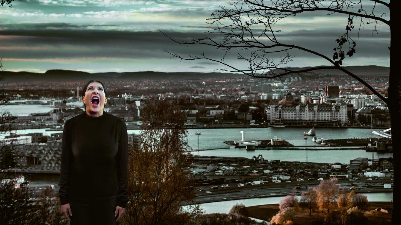 Marina Abramovic, The Scream, 2013-2014, impression numérique, édition de 7 + 1/2 EA,... Art Genève, classique et sage