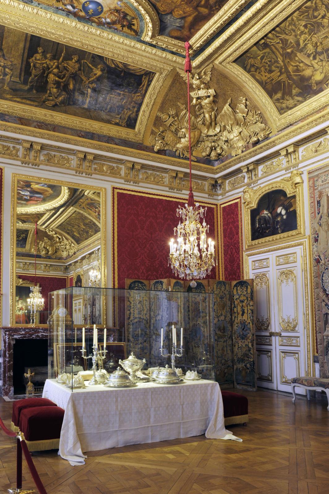 Le Grand Couvert de la Reine, château de Versailles, restauré grâce au soutien de Martell. 