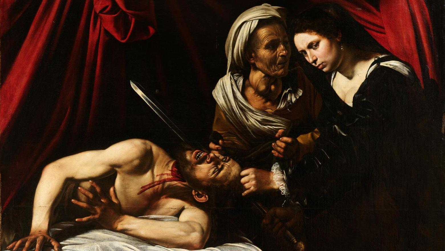 Michelangelo Merisi, dit le Caravage (1571-1610), Judith tranchant la tête d’Holopherne,... Le Caravage : nous n’irons pas à Toulouse...
