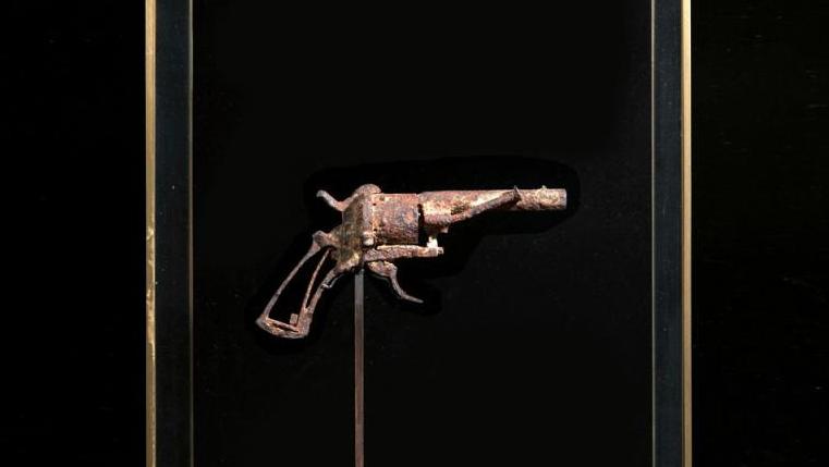 Revolver avec lequel Vincent Van Gogh se serait donné la mort, système Lefaucheux... L’arme fatale