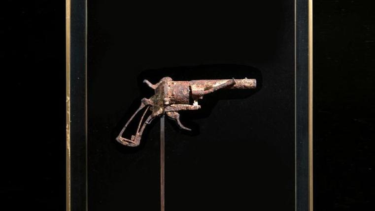 The revolver Vincent Van Gogh allegedly used to kill himself, Lefaucheux pinfire... The Fatal Weapon