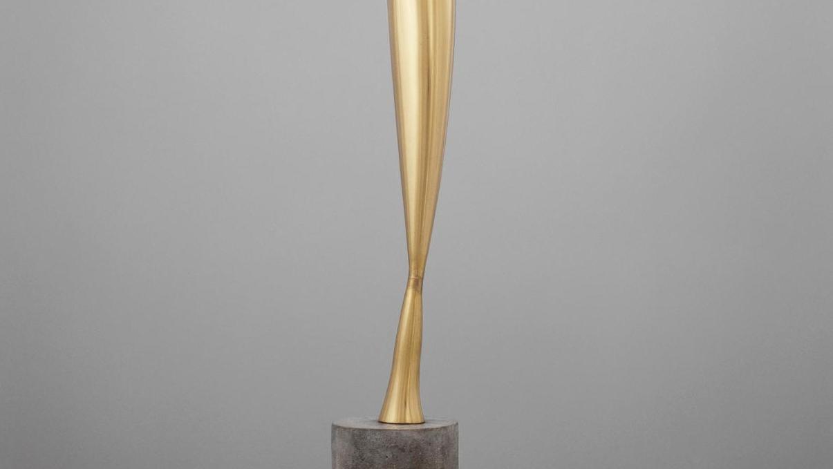 Constantin Brancusi (1876-1957), L’Oiseau dans l’espace, 1932-1940, bronze poli,... Luca Massimo Barbero retour sur le passé