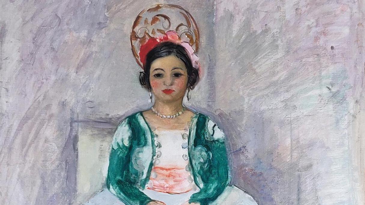 Henri Lebasque (1865-1937), Portrait de Rosine en Andalouse (1930), huile sur toile,... Henri Lebasque, la veine andalouse