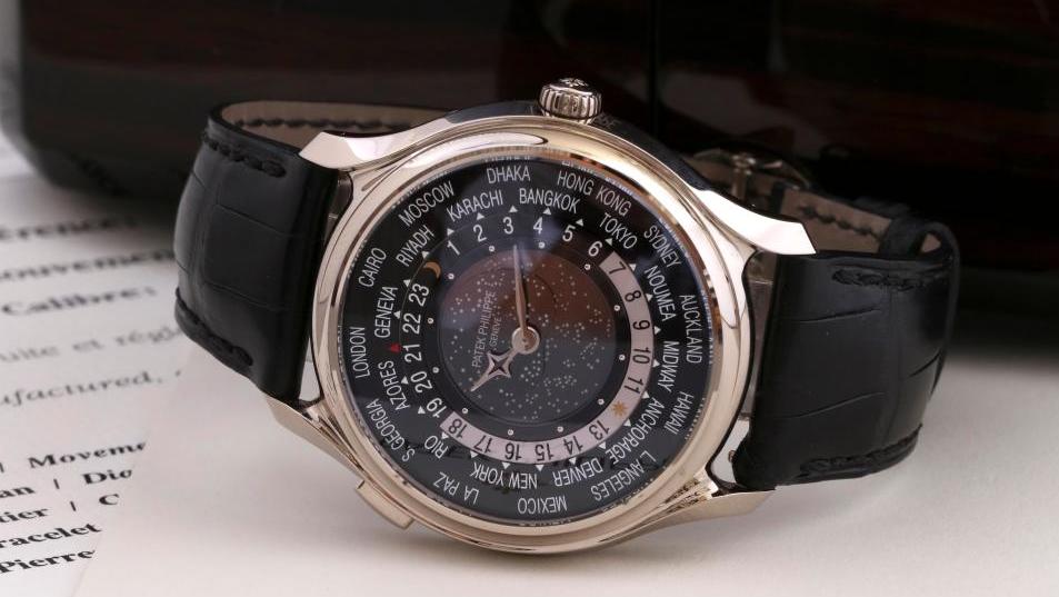 Patek Philippe, World Time «175th Anniversary», vers 2014, montre-bracelet en or... L’heure universelle de Patek Philippe