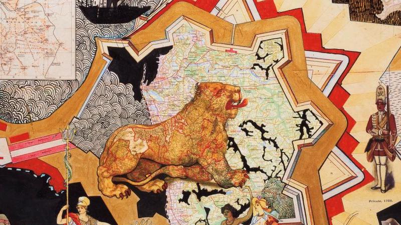 Pala Pothupitiye (né en 1972), Other Maps Series, 2016.  À Barcelone, des territoires indéfinis : perspectives sur l’héritage colonial