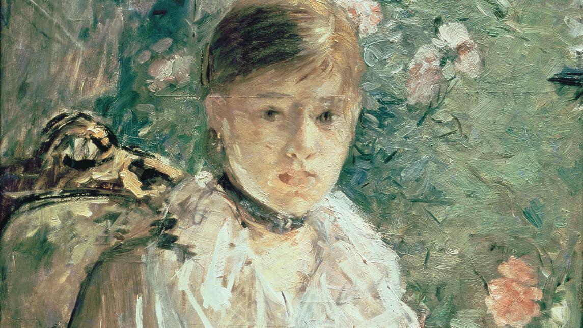 Berthe Morisot (1841-1895), Été (Jeune femme près d’une fenêtre) (Summer: young woman...  Berthe Morisot: From Obscurity to Light