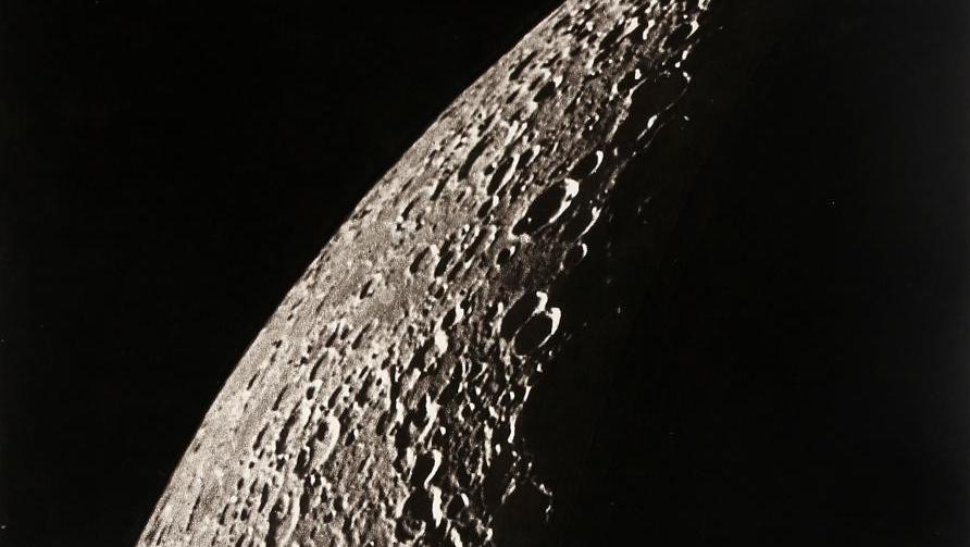 Charles Le Morvan (1865-1933), Carte photographique et systématique de la Lune, 1914,... 1969, année historique