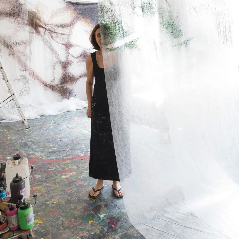 Carole Benzaken, l’espace de la peinture  - Atelier d'artiste