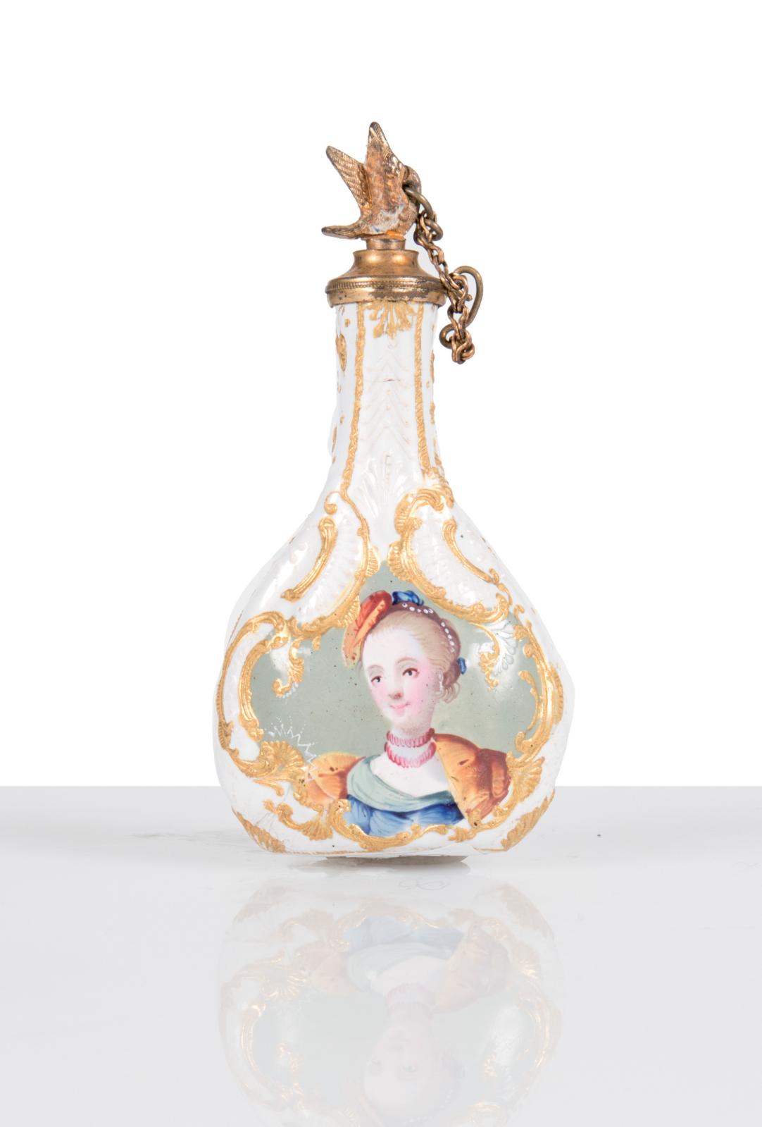 Flacons avec emballage de parfum de collection