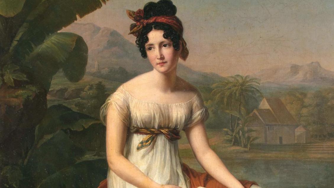 Louise Bouteiller (1783-1828), Portrait de Césarine de Houdetot, baronne de Barante :... Itinéraires de femmes