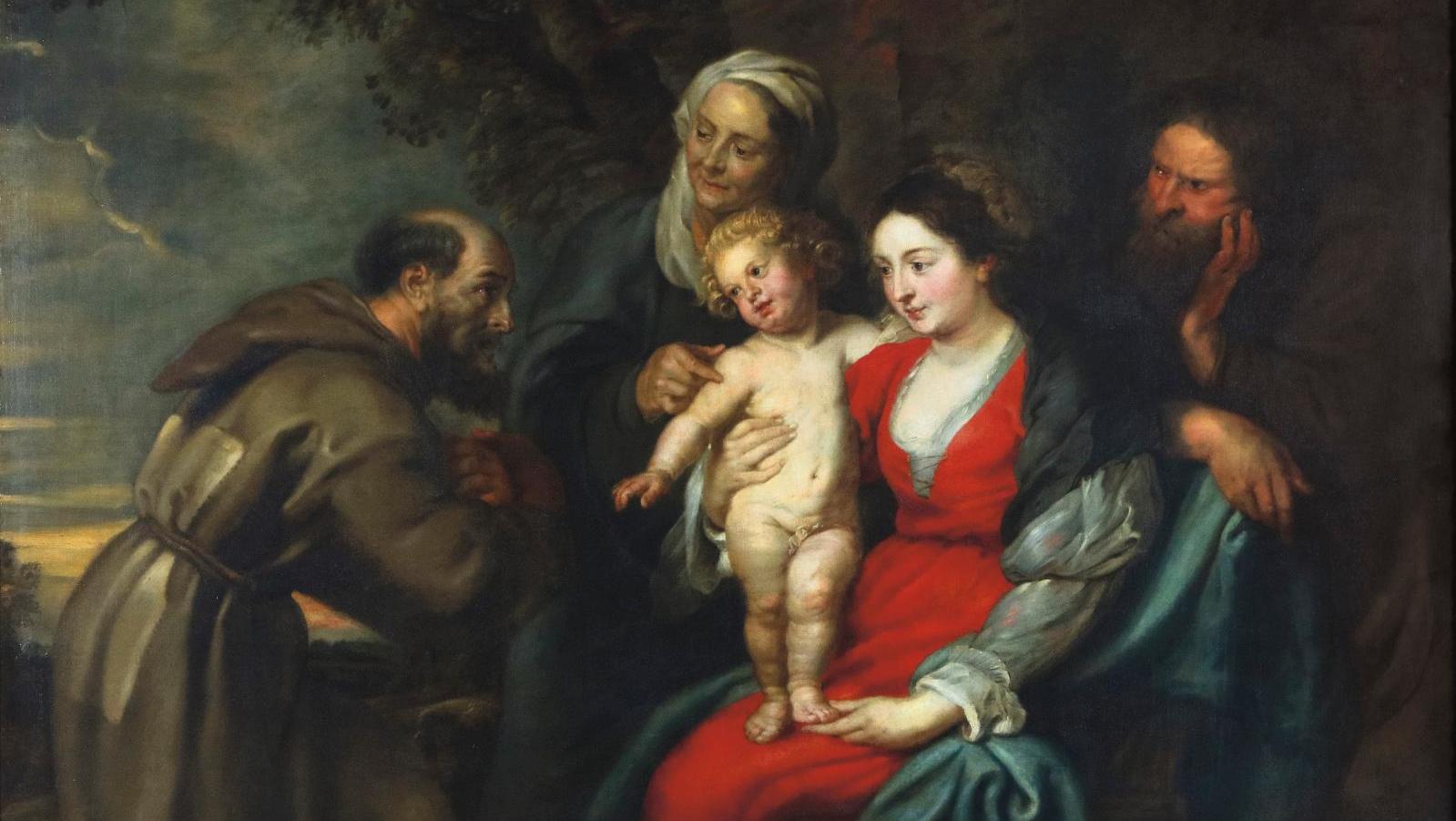 Peter-Paul Rubens and his studio (1577-1640), Holy Family with St Francis and St... Spotlight on Rubens and the Buddha 