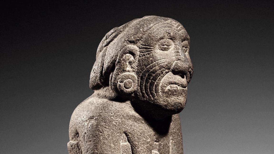 Mexique, culture aztèque, époque impériale, (1400-1520). Coatlicue, déesse de la... Collection Aurance : la magie intacte des arts du Mexique ancien