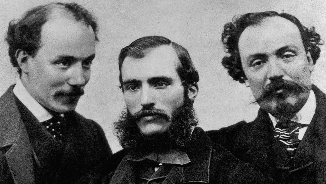 Autoportrait de groupe, Giuseppe, Romualdo et Leopoldo Alinari, vers 1865. Photographie et archives : le cas Fratelli Alinari
