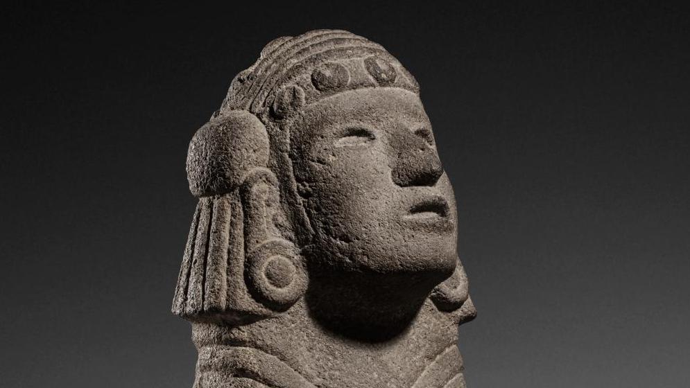 Mexique, culture aztèque, époque impériale (1350-1520), Chalchiuhtlicue, déesse de... La collection Aurance sous la protection d’une déesse aztèque