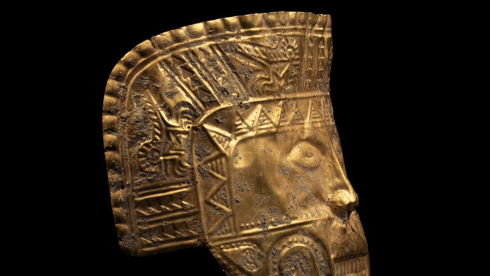 Yotoco, province de Calima, Colombie, 100 av.-200 apr. J.-C. Masque de cérémonie... L’«el dorado» de la succession Wagner