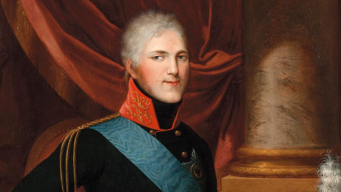 Gerhard von Kügelgen (1772-1820), Portrait de l’empereur Alexandre Ier de Russie (1777-1825),... Impérial !