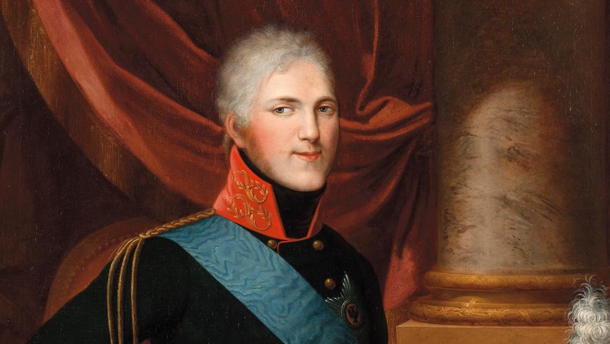 Gerhard von Kügelgen (1772-1820), Portrait of Emperor Alexander I of Russia (1777-1825),... Alexander I Goes Home 