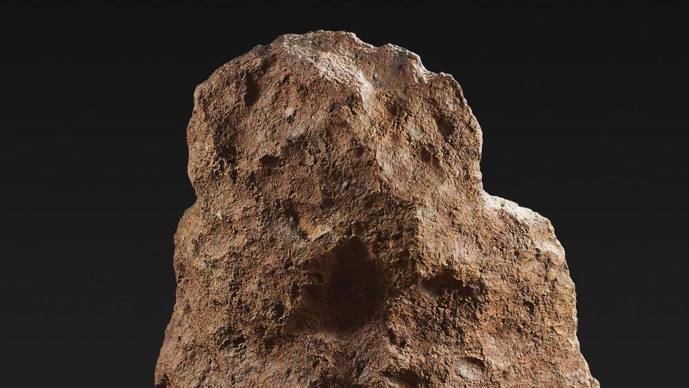 Météorite de type sidérite du Mont-Dieu (Ardennes), âge terrestre 60 000 ans, de... Ciel, une météorite !