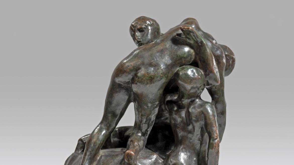 Auguste Rodin (1840-1917), Les Âmes du Purgatoire (dit aussi Premières funérailles,... Rodin, Modigliani, Dufy… le XXe siècle en majesté
