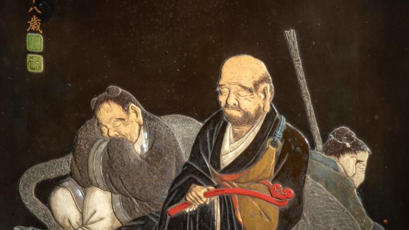 Ritsuo (Ogawa Haritsu) (1663-1747), Japon, époque d’Edo (1603-1868), XVIIIe siècle.... Quand le Japon s’inspire de la Chine