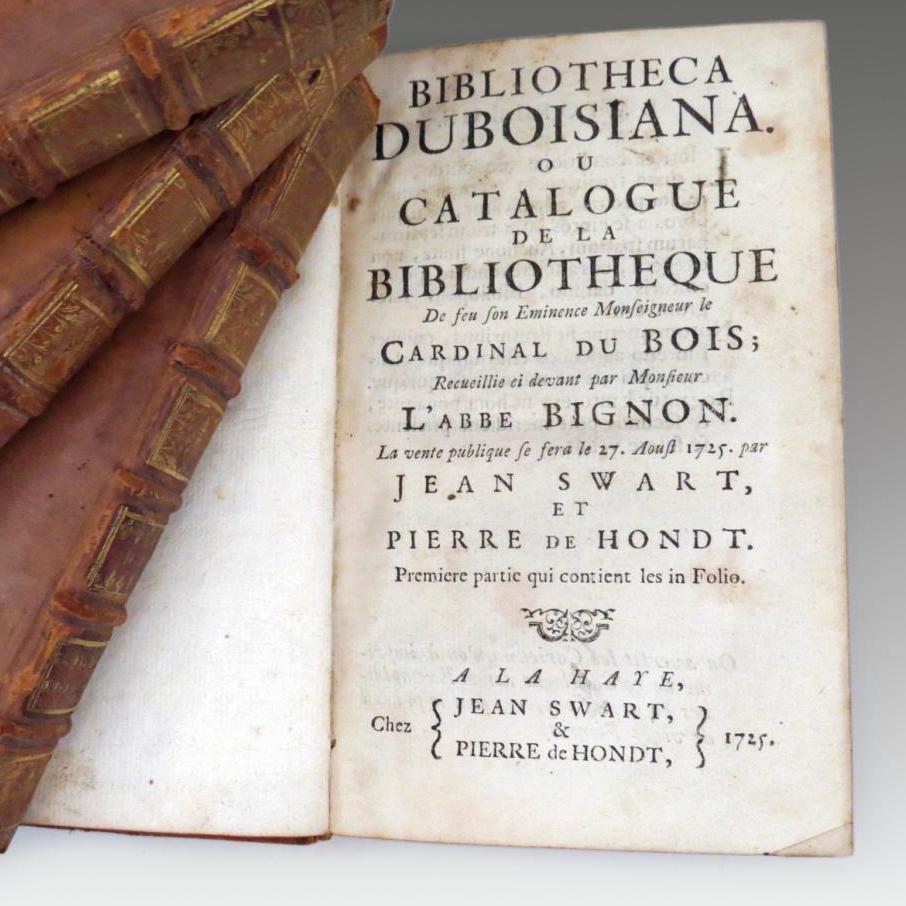 Un ancêtre des catalogues de vente en 1725 - Après-vente