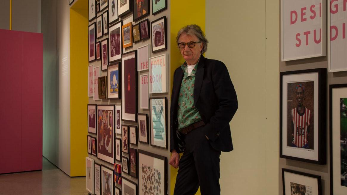 The fashion designer in a room of the "Hello, My Name Is Paul Smith" exhibition at... Paul Smith, Gentleman Collector