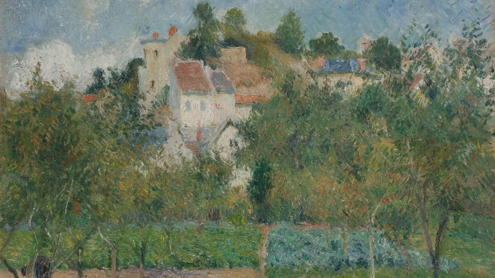 Camille Pissarro (1830-1903), Le Jardin de Maubuisson, l'Hermitage, Pontoise, ca.... One More Pissarro 