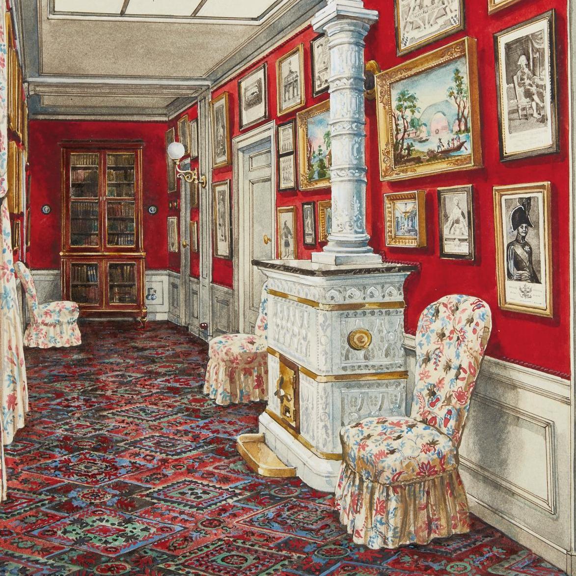 Alexandre Serebriakoff, précieuses aquarelles