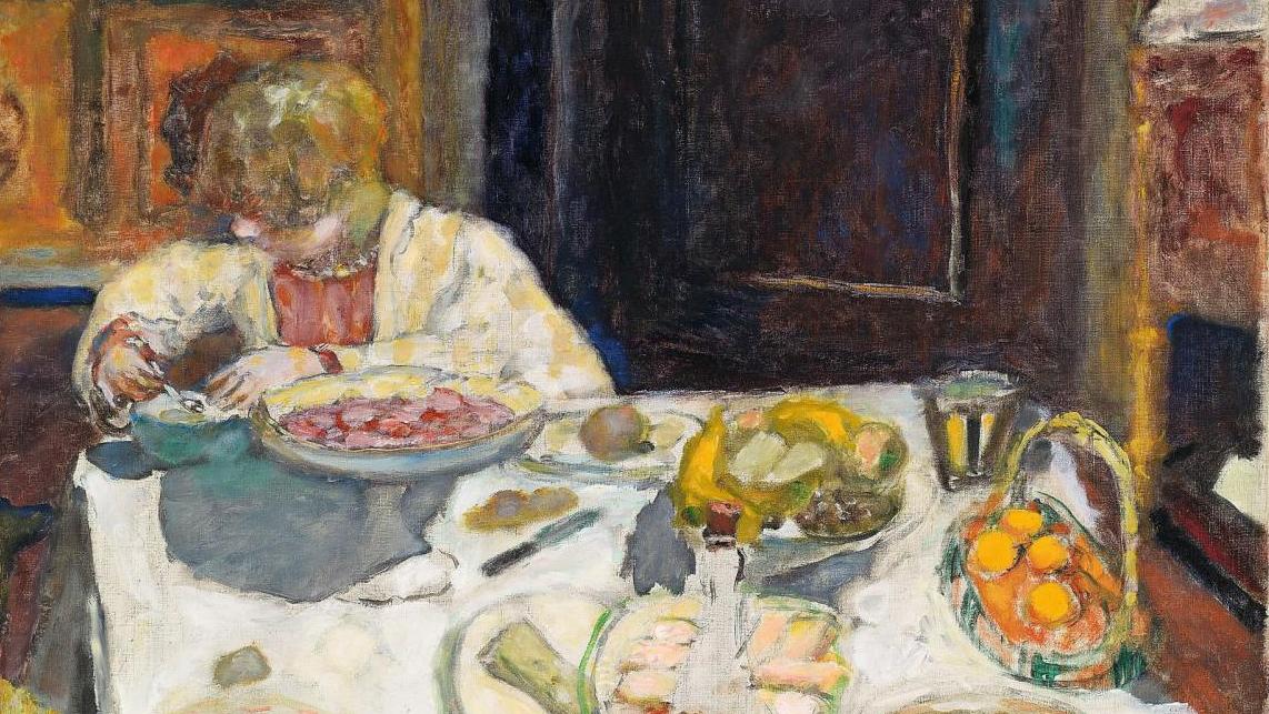 Pierre Bonnard (1867-1947), La Table, 1925, huile sur toile, 102,9 x 74,3 cm, Londres,... Bank Austria Kunstforum Wien : Pierre Bonnard. La couleur de la mémoire