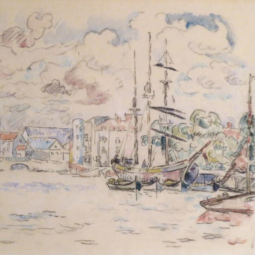 Le port de La Rochelle selon Paul Signac