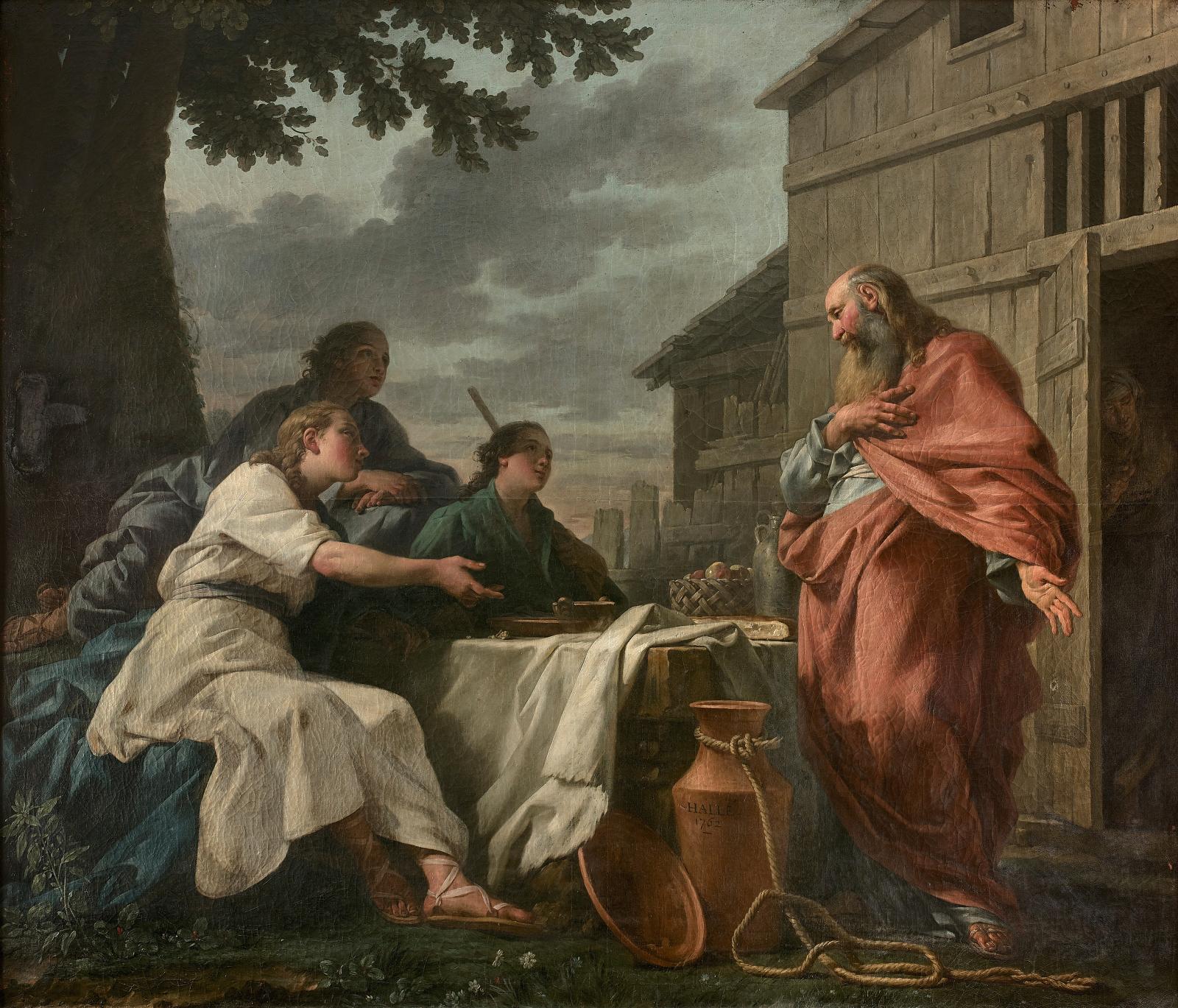 Trois anges à la table d’Abraham