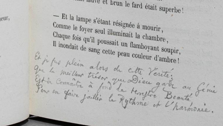 Charles Baudelaire (1821-1867), Les Fleurs du mal, Paris, 1857, édition originale... Fleurs du mal