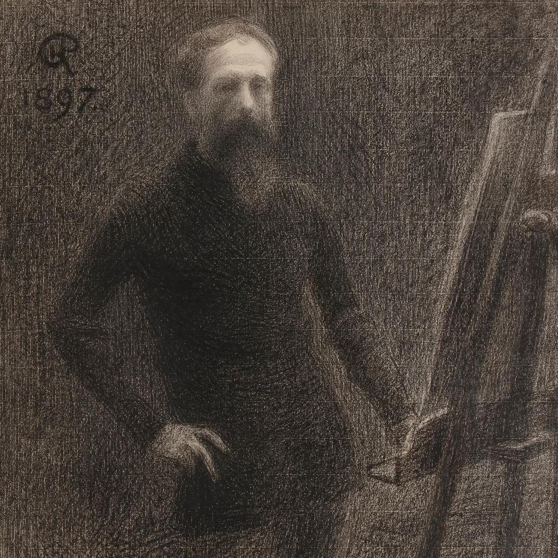 Hippolyte Petitjean : autoportrait pointilliste - Après-vente