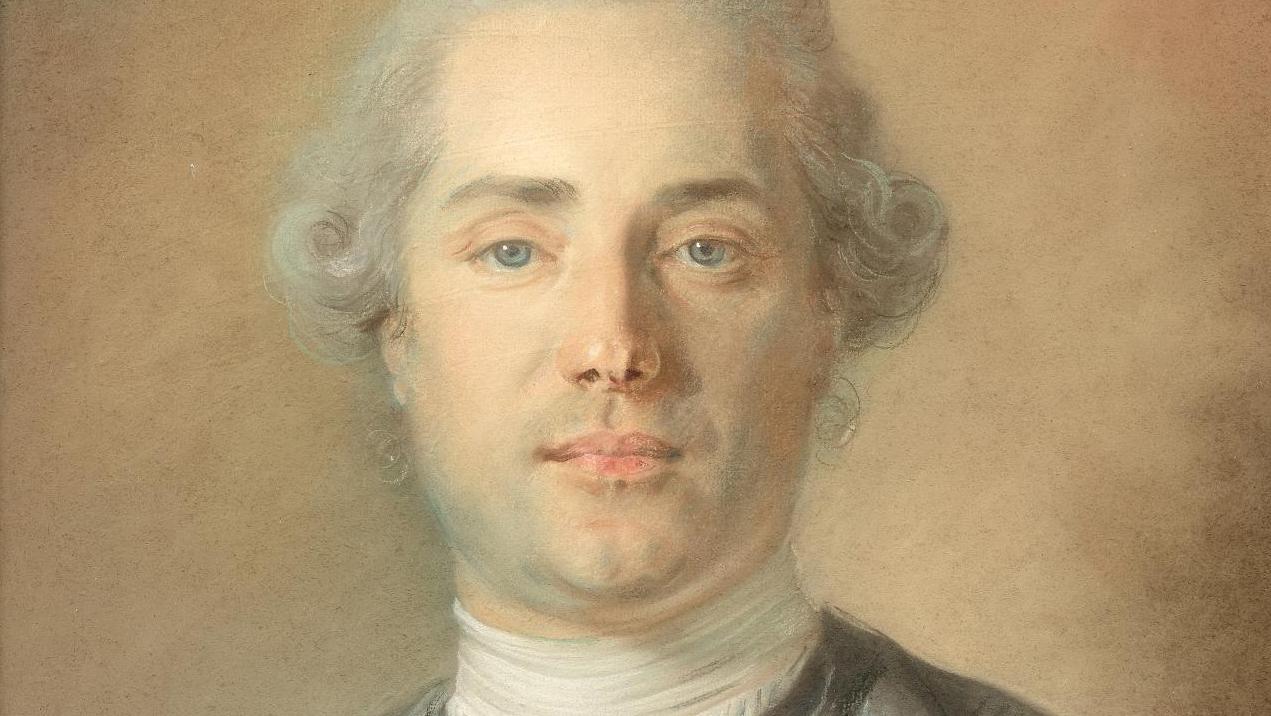 Jean-Baptiste Perronneau (vers 1715-1783), Portrait présumé de François Gorsse en... Par Jean-Baptiste Perronneau