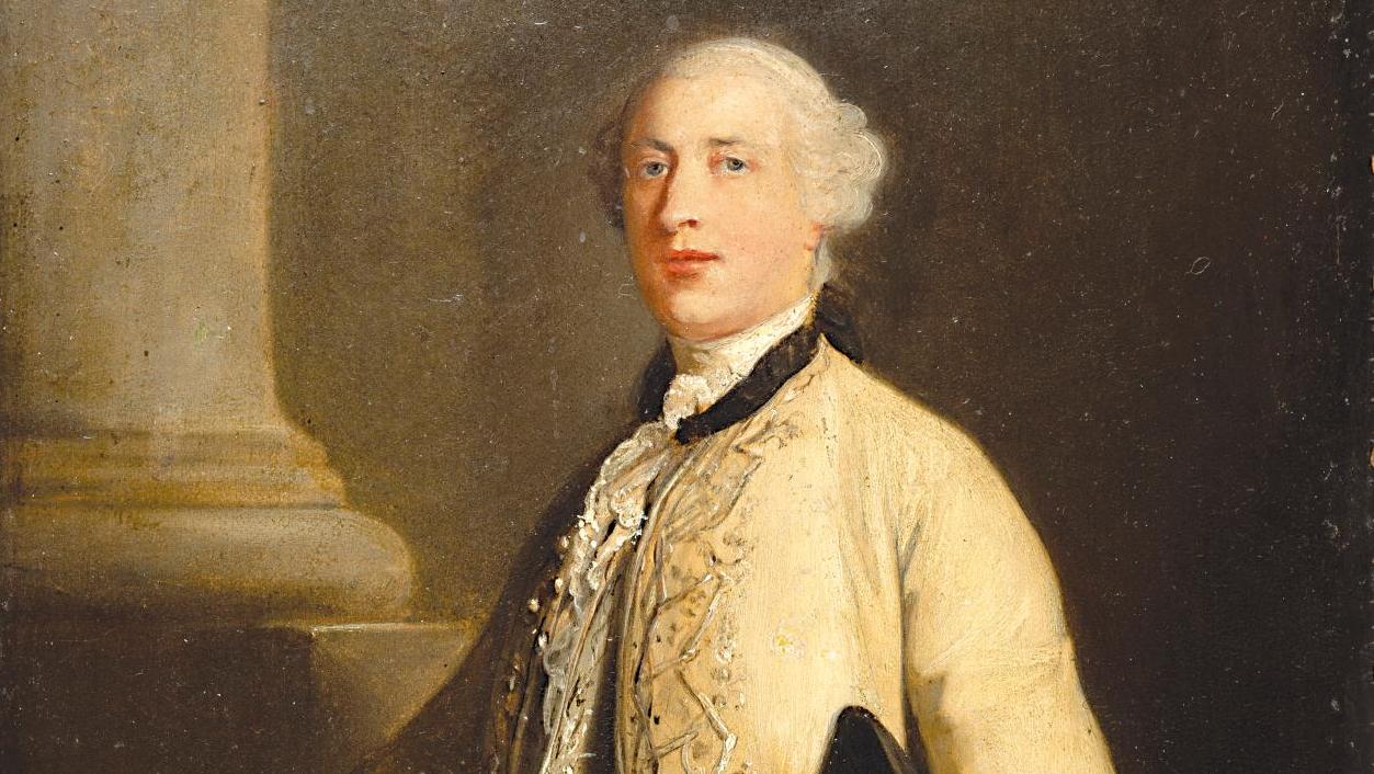 Allan Ramsay (1713-1784), Modello pour un portrait d’un gentilhomme écossais, vers... Allan Ramsay, portraitiste