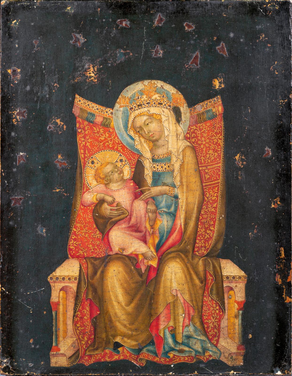 Le miracle de La Vierge et l’Enfant du Maître de Vyssí Brod