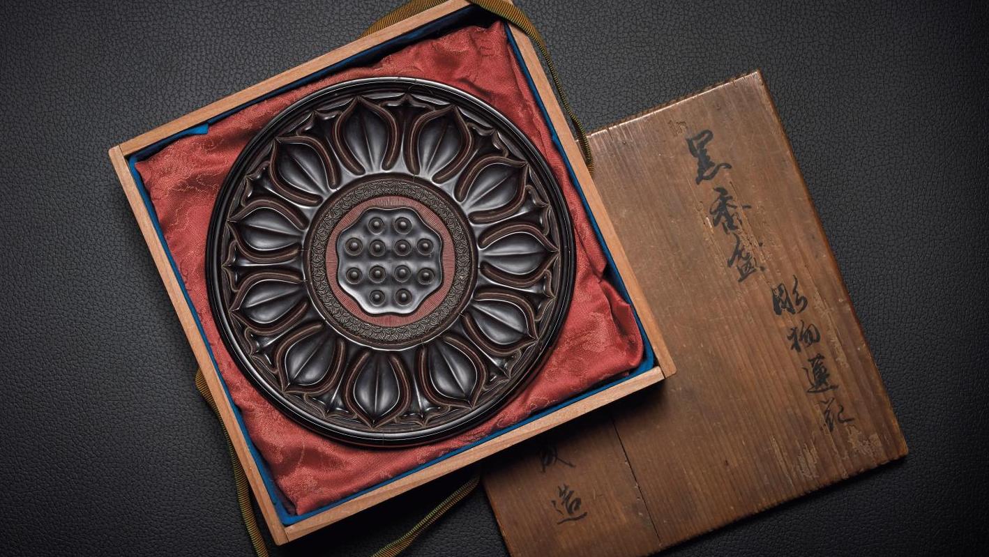 Chine, fin de l’époque Yuan (1279-1368)-début de l’époque Ming (1368-1644), XIVe siècle.... Aux origines du laque sculpté