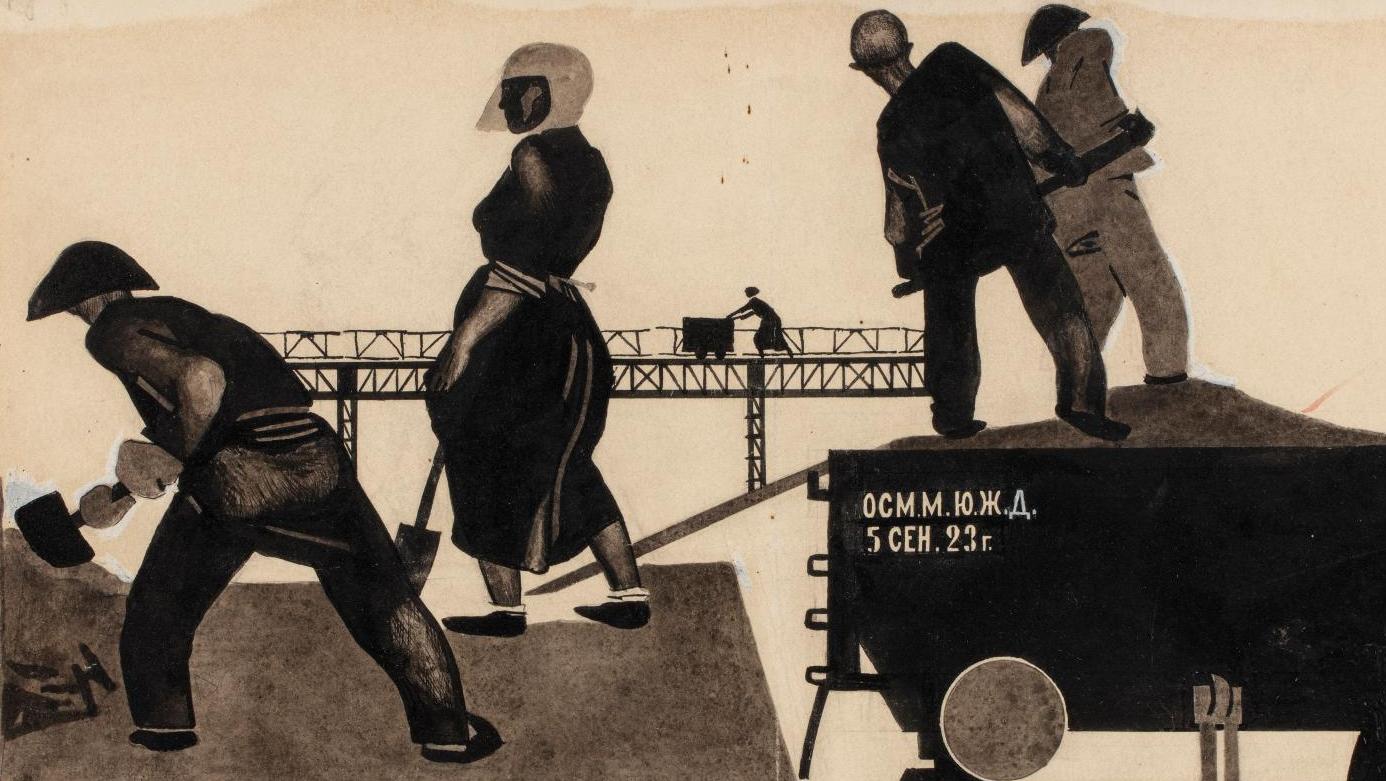    Illustration soviétique