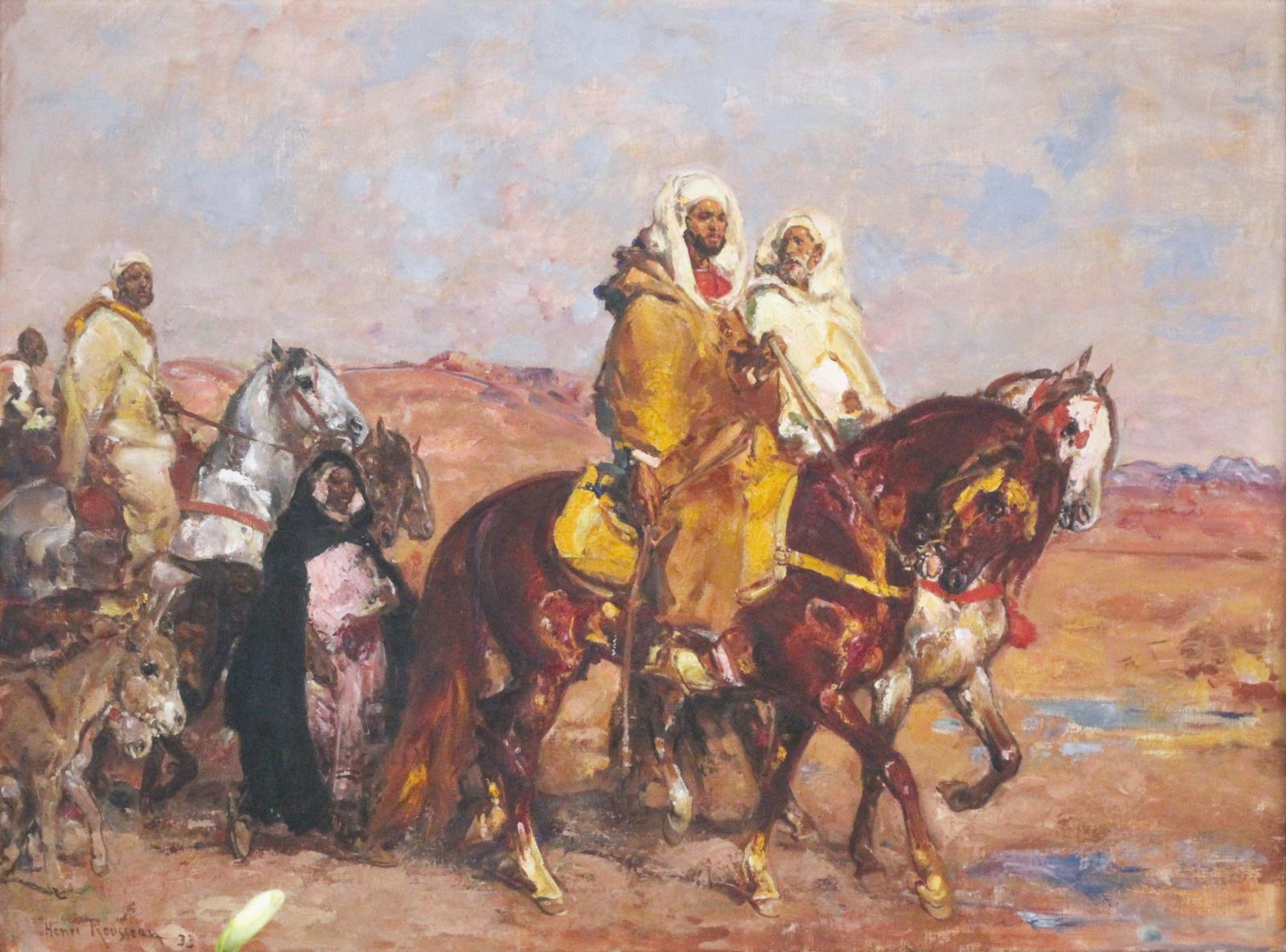 Les voyageurs marocains de Rousseau