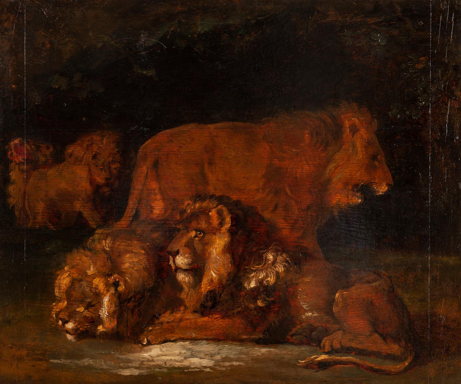 Le lion, second meilleur ami de Géricault